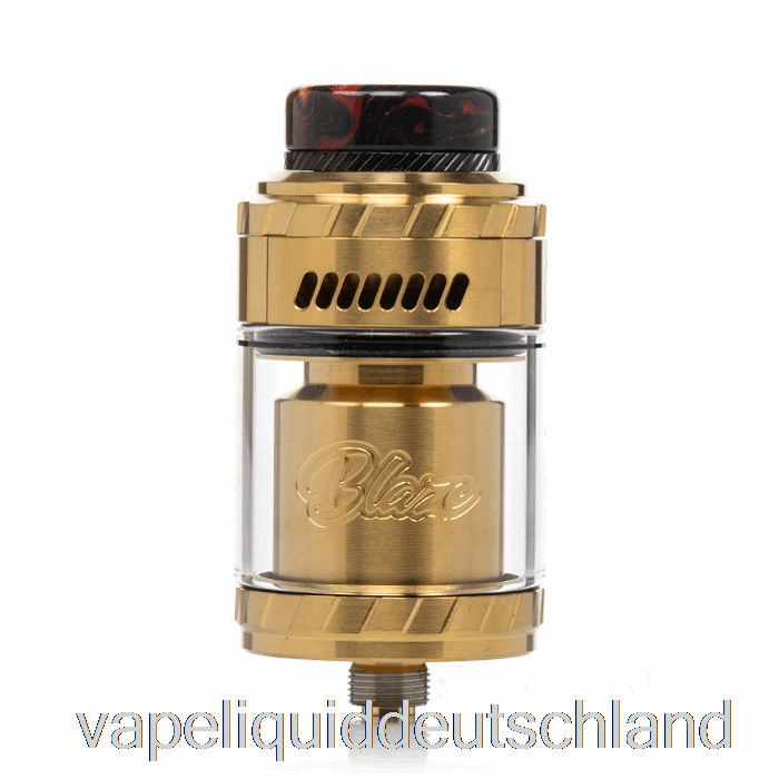 Thunderhead Creations Blaze Solo 25 Mm RTA Gold Vape Liquid